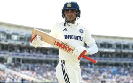 शुभमन गिल ने कप्तान बनते ही सुनील गावस्कर को पछाड़ा, विराट कोहली का रिकॉर्ड तोड़ने से चूके