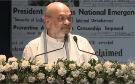 आपातकाल के समय मैं 11 साल का था, वो दिन कभी नहीं भूलूंगा', अमित शाह ने संबोधन में कही ये बात