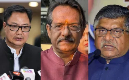 बीजेपी प्रदेश अध्यक्ष चुनाव: किरेन रिजिजू, रविशंकर प्रसाद और हर्ष मल्होत्रा को मिली अहम जिम्मेदारी