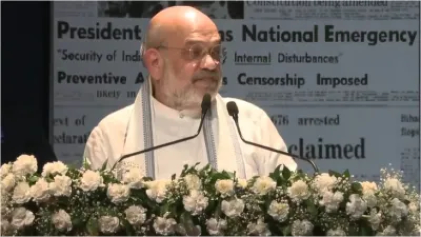 आपातकाल के समय मैं 11 साल का था, वो दिन कभी नहीं भूलूंगा', अमित शाह ने संबोधन में कही ये बात