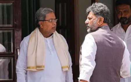 कर्नाटक में CM पद के लिए कोई वैकेंसी नहीं', सिद्धारमैया बोले- मैं यहां बैठा हूं, शिवकुमार नहीं बनेंगे मुख्यमंत्री