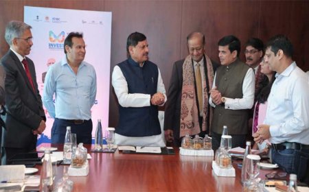 मुख्यमंत्री डॉ. यादव से ग्रियू एनर्जी के CEO की भेंट