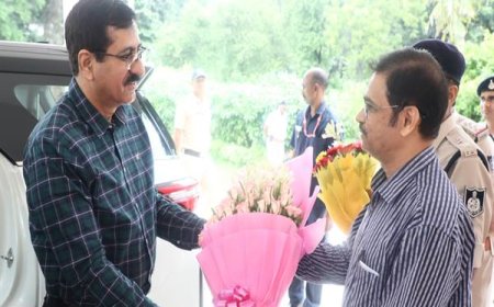 मनोनीत मुख्य न्यायाधिपति का राजभवन में हुआ आगमन