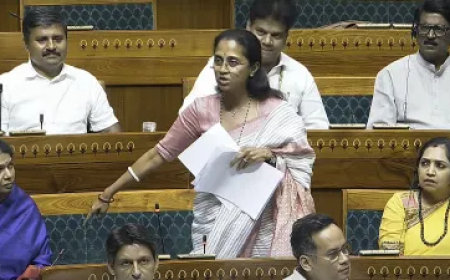 सुप्रिया सुले ने लोकसभा में PM मोदी की तारीफ की, बोलीं- उन्होंने बड़प्पन का परिचय दिया