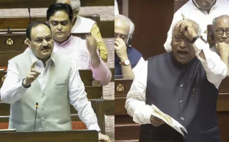 मल्लिकार्जुन खरगे और जेपी नड्डा के बीच तू तू मैं मैं, फिर केंद्रीय मंत्री ने मांगी माफी, जानिए पूरा मामला