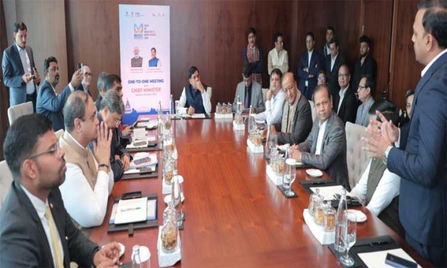 मुख्यमंत्री डॉ. यादव बोले - मध्यप्रदेश की छवि ब्रांड इंडिया के अंतर्गत वैश्विक स्तर पर स्थापित करें 