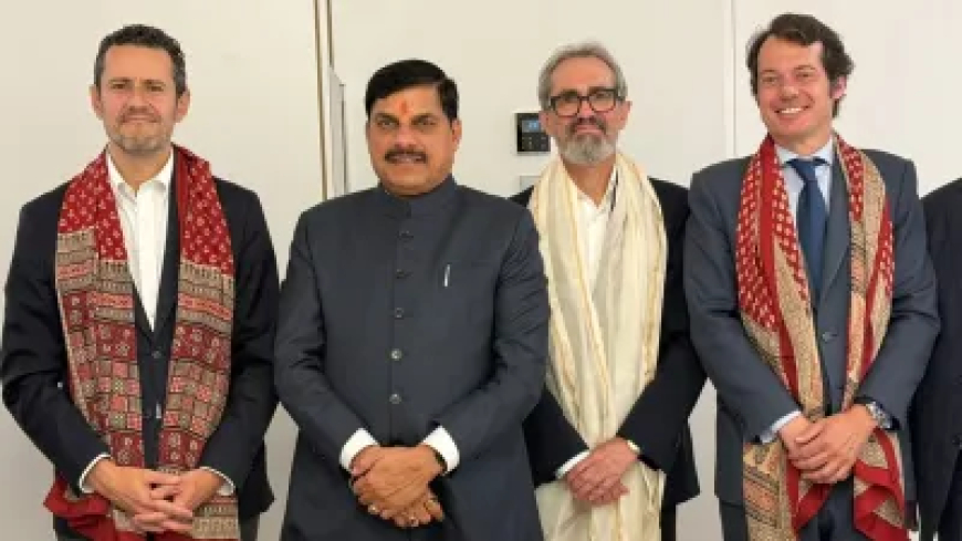 मध्य प्रदेश बनेगा वैश्विक वस्त्र विनिर्माण का नया केंद्र, स्पेन में वैश्विक कपड़ा एवं फैशन क्षेत्र के दिग्गजों से मिले CM मोहन यादव