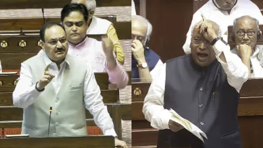 मल्लिकार्जुन खरगे और जेपी नड्डा के बीच तू तू मैं मैं, फिर केंद्रीय मंत्री ने मांगी माफी, जानिए पूरा मामला