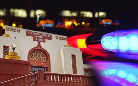 एमपी हाईकोर्ट ने अवैध सायरन, लाइट और वीआईपी प्लेट वाले निजी वाहनों पर सख्त कार्रवाई का आदेश दिया  ht