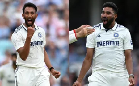 सिराज-प्रसिद्ध ने मचाई तबाही, भारत ने इंग्लैंड को चटाई धूल; सीरीज हो गई बराबर