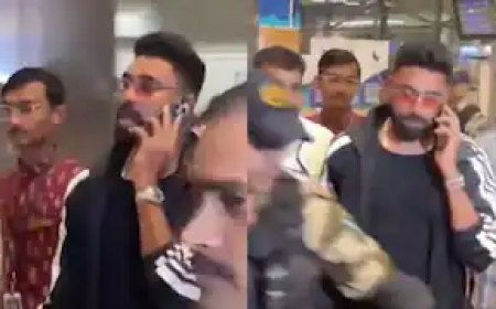 भारत वापसी पर मोहम्मद सिराज का ग्रैंड वेलकम, 'मियां भाई' की एक झलक पाने को इस कदर उमड़ी भीड़; देखें वीडियो