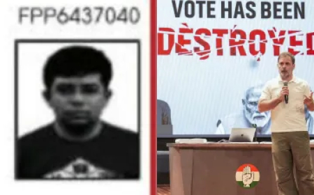 राहुल गांधी ने जिस आदित्य श्रीवास्तव पर 4 जगहों का वोटर होने का दावा किया, उसने खोल दी कांग्रेस नेता की पोल