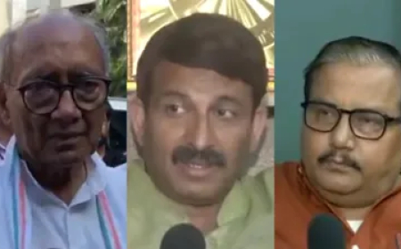 दिग्विजय सिंह ने मांगी वोटर लिस्ट की सॉफ्ट कॉपी, मनोज झा ने सुकुमार सेन को याद किया, EC की प्रेस कॉन्फ्रेंस पर क्या बोले नेता?