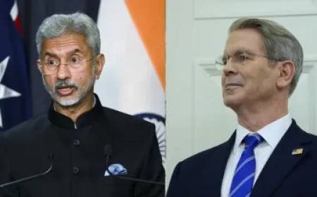 जयशंकर के तीखे बयान की USA के TV चैनलों पर चर्चा, ट्रंप के वित्त मंत्री बोले-"भारत दुनिया का बड़ा लोकतंत्र, अंत में हम हो लेंगे साथ"