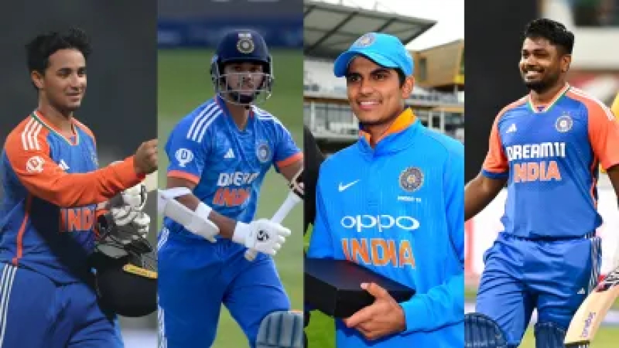 गिल, जायसवाल, संजू और अभिषेक चारों ओपनर्स में किसने बनाए ज्यादा T20I रन, एशिया कप में जगह बनाने की लगी होड़