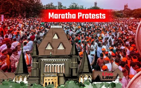 मराठा आरक्षण आंदोलन: हाईकोर्ट की प्रदर्शनकारियों को चेतावनी- 3 बजे तक खाली करो आज़ाद मैदान, वरना होगी कार्यवाही