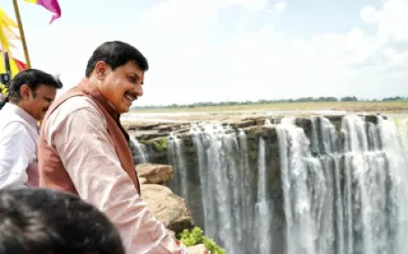 सीएम मोहन यादव ने किया बहुती प्रपात का अवलोकन, मऊगंज को मिली 241 करोड़ रुपये के विकास कार्यों की सौगात