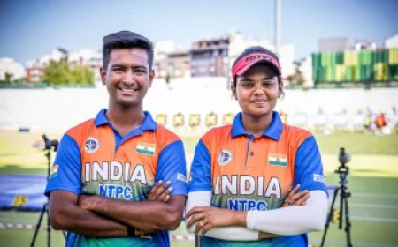 भारतीय मेंस कम्पाउंड तीरंदाजी टीम ने रच दिया इतिहास, वर्ल्ड चैंपियनशिप में पहली बार गोल्ड मेडल किया अपने नाम