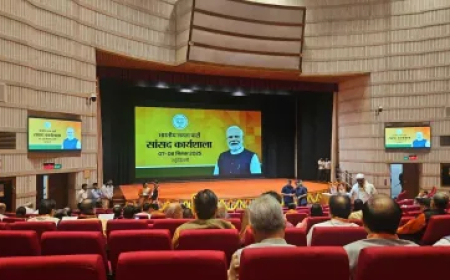 उपराष्ट्रपति चुनाव के लिए बीजेपी की दो दिवसीय कार्यशाला, पहले दिन PM मोदी का सम्मान, सांसदों को मिलेगी ट्रेनिंग