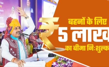 प्रधानमंत्री मोदी के जन्मदिन पर धार से शुरु होगा ये अभियान; CM मोहन ने कहा- लाडली बहनों को ₹5 लाख तक का निःशुल्क बीमा