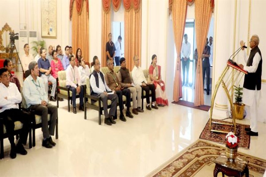 अपने अनुभव और प्रयासों से वंचित और गरीबों की मदद करें : राज्यपाल श्री पटेल