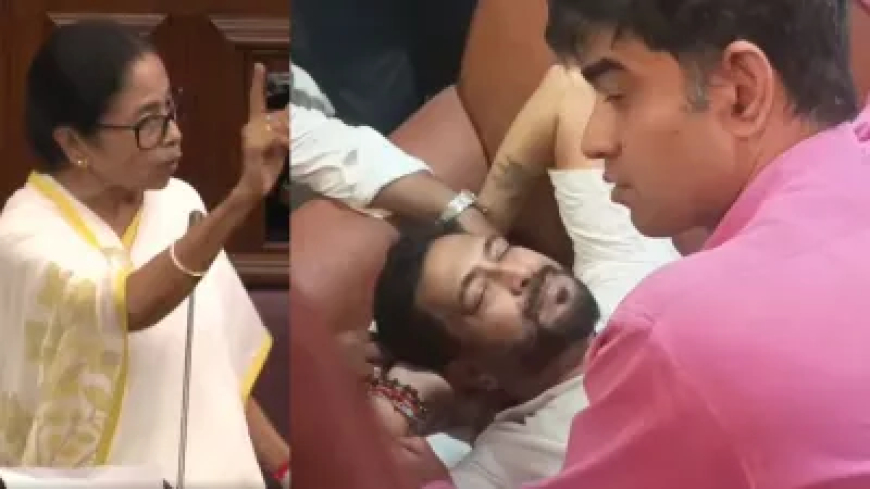 बंगाल विधानसभा में जबरदस्त हंगामा, BJP के 5 विधायक सस्पेंड, अल्पसंख्यकों से जुड़े बिल पर हो रही थी चर्चा