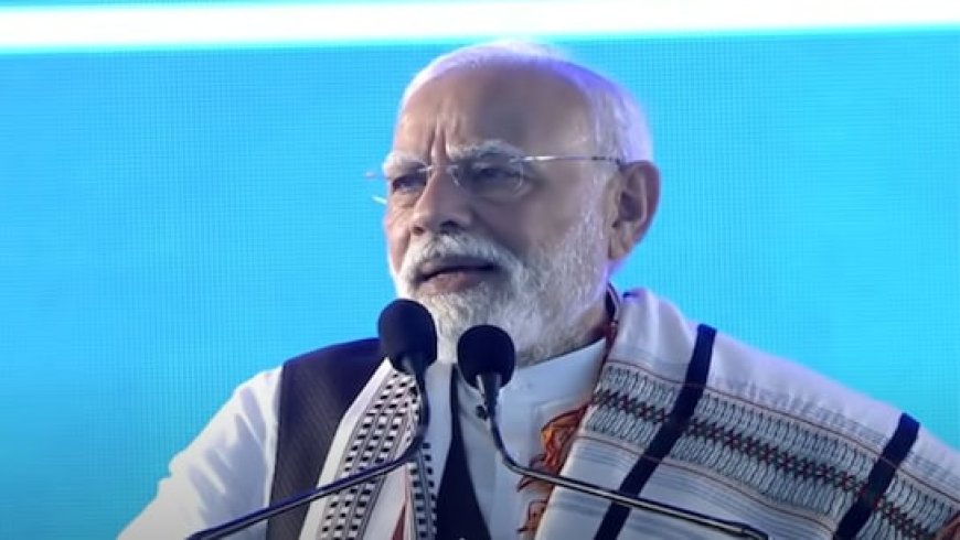 मणिपुर को हमें शांति और विकास के रास्ते पर ले जाना है- इंफाल में बोले PM मोदी