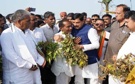 किसानों को राहत राशि देने में कोई कमी नहीं करेंगे : मुख्यमंत्री डॉ. यादव