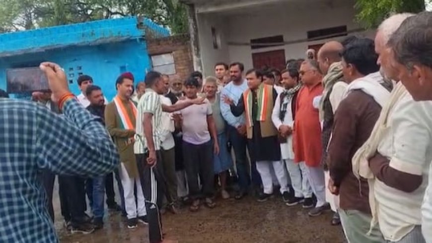 किसान ने पूछा 15 साल का हिसाब तो भड़क गए कांग्रेस नेता, बोले-'BJP विधायक के पूर्वज भी मेरा मुकाबला नहीं कर सकते'; जानें मामला