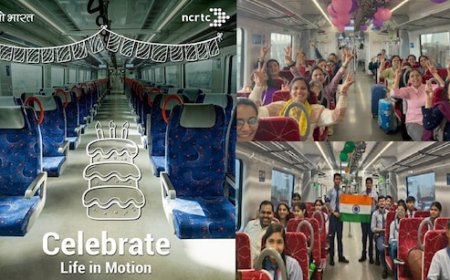 अब नमो भारत ट्रेन में बर्थ डे से लेकर प्री–वेडिंग तक मनाइए; NCRTC ने शुरु की नई पहल