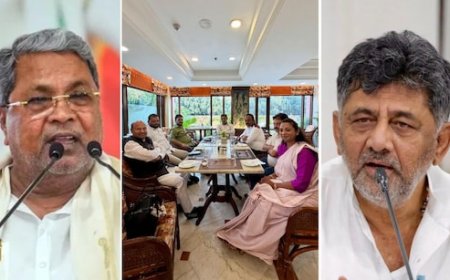 कर्नाटक कांग्रेस में खलबली: 'नवंबर क्रांति' के लिए दिल्ली में जुटे विधायक, सिद्धारमैया VS डीके की लड़ाई तेज!