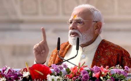 सत्य में ही धर्म स्थापित है; प्रधानमंत्री ने अयोध्या से ध्वजारोहण उत्सव में कहीं ये बड़ी बातें
