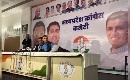 अलीबाबा 40 चोर की सरकार'; जीतू पटवारी ने मोहन सरकार पर बोला हमला, कहा- गाय और बच्चे दोनों कुपोषित