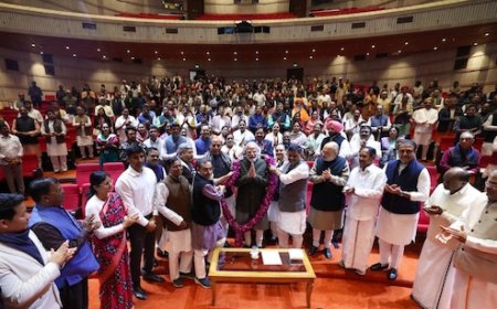 NDA संसदीय दल की बैठक में बंगाल चुनाव पर मंथन, PM मोदी ने सांसदों को दिया ये टास्क