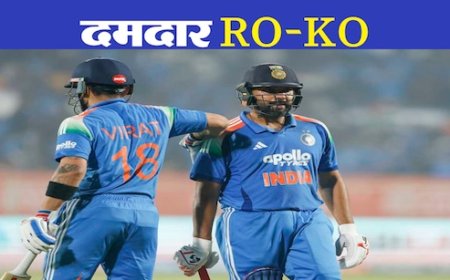 आईसीसी रैंकिंग में RO-KO का जलवा; रोहित शर्मा टॉप पर, किंग कोहली ने लगाई 'विराट' छलांग