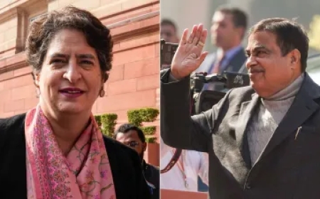 सर जून से अपॉइंटमेंट नहीं मिल रहा', हंसते हुए गडकरी बोले- दरवाजा हमेशा खुला है; प्रियंका ने जोड़े हाथ