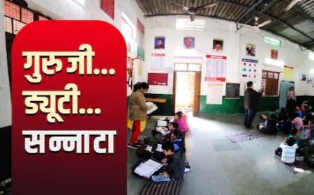 SIR में शिक्षक, स्कूलों में सन्नाटा: MP में बजट तो बढ़ा पर साक्षरता घटी, 'ड्यूटी' के बोझ तले टीचर