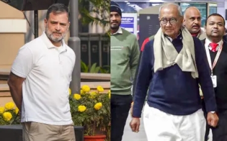 पीएम मोदी की तारीफ कर कांग्रेस में घिरे दिग्विजय, अब राहुल ने बोला-'आप अपना काम कर गए'