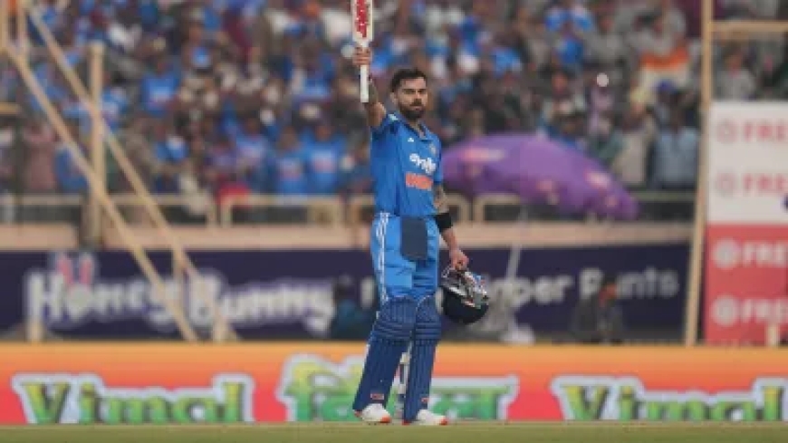 कोहली के बल्ले से रायपुर वनडे में निकली दनदनाती सेंचुरी, इस मामले में अब सिर्फ सचिन से पीछे