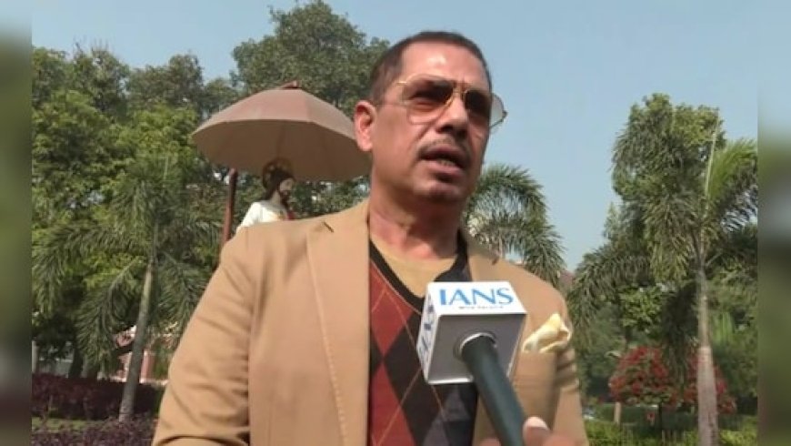 मांग तो यह भी है कि मैं राजनीति में आऊं', प्रियंका पर बोलते-बोलते यह क्या इशारा दे गए रॉबर्ट वाड्रा