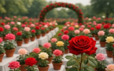 भोपाल में गुलाब प्रदर्शनी का इंतजार खत्म; इन तारीखों को सजेगा गुलाब उद्यान