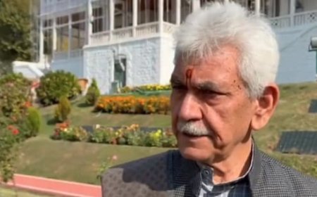 जम्मू-कश्मीर: आतंकवाद पर LG मनोज सिन्हा का चाबुक, लश्कर- हिजबुल से जुड़े 5 सरकारी कर्मचारी बर्खास्त