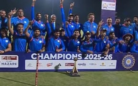 विजय हजारे ट्रॉफी जीतने वाली टीम को मिली बंपर प्राइज मनी, BCCI ने उपविजेता पर भी की धनवर्षा