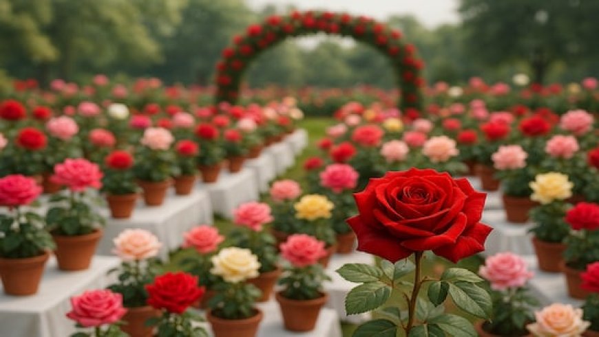 भोपाल में गुलाब प्रदर्शनी का इंतजार खत्म; इन तारीखों को सजेगा गुलाब उद्यान