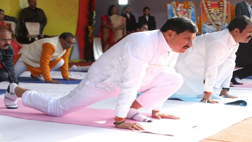 राष्ट्रीय युवा दिवस पर सभी स्कूलों में सूर्य नमस्कार; CM मोहन का संदेश लाइव होगा
