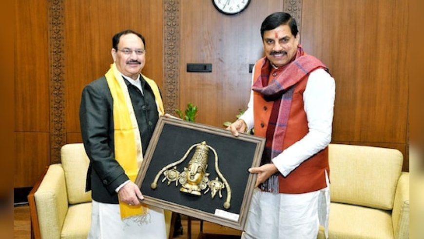 MP दौरे पर आएंगे JP नड्‌डा; CM मोहन ने कहा- कटनी में मेडिकल कॉलेज की रखेंगे नींव, खाद पर भी हुई चर्चा
