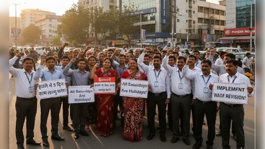 यूनियन की हड़ताल! देशभर के बैंक लगातार 4 दिन बंद रहेंगे, तारीखें नोट कर लें, 23 तक निपटा लें जरूरी काम