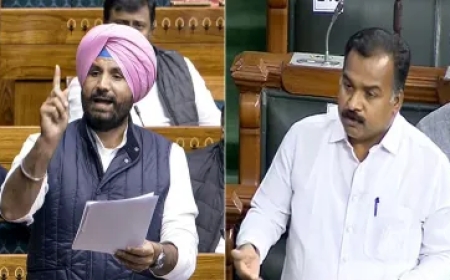 लोकसभा स्पीकर पर कागज फेंकने वाले 8 सांसदों के खिलाफ एक्शन, पूरे सत्र के लिए सस्पेंड