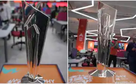 किस चीज की बनी होती है टी20 वर्ल्ड कप की ट्रॉफी? जानें वजन और कीमत समेत सारी जरूरी डिटेल्स