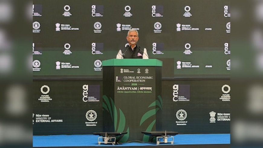 ग्लोबल इकोनॉमिक समिट : एस. जयशंकर बोले- 'बदल रहा है वर्ल्ड ऑर्डर, भारत की नीतियां ही भरोसे का आधार'